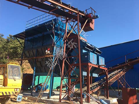 葛洲壩泰安砂石分選項(xiàng)目